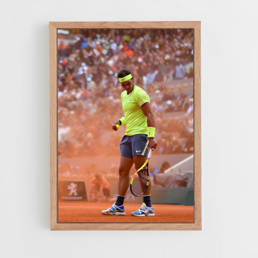Poster Roland garros – affiche Tennis (vue 4)